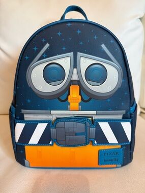 Loungefly WALL•E Backpack with magnetic hands.